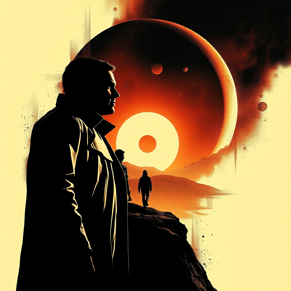 Interstellar Noir movie poster